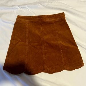 Altar’d State Corduroy skirt